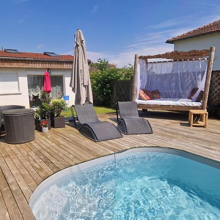 La Serenite Balinaise, Chambre Et Sdb Privee, Jardin , Piscine Et Jacuzzi En Saison, Pres De Chantilly, Parc Asterix Et Cdg Et Paris En 20' Orry-La-Ville Екстериор снимка