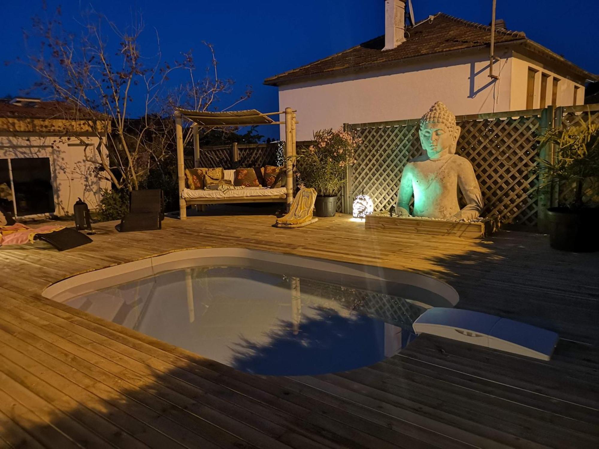 La Serenite Balinaise, Chambre Et Sdb Privee, Jardin , Piscine Et Jacuzzi En Saison, Pres De Chantilly, Parc Asterix Et Cdg Et Paris En 20' Orry-La-Ville Екстериор снимка