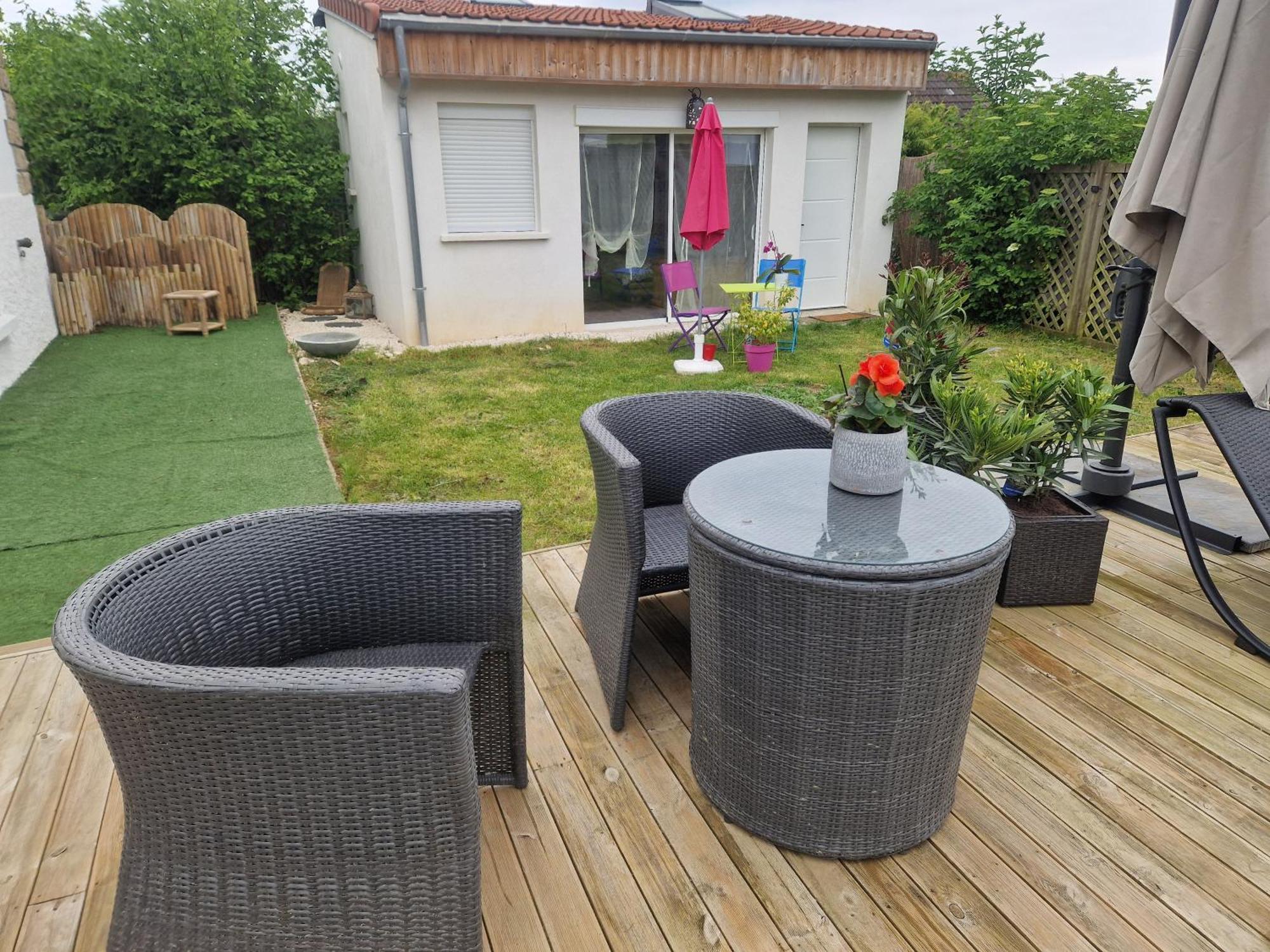 La Serenite Balinaise, Chambre Et Sdb Privee, Jardin , Piscine Et Jacuzzi En Saison, Pres De Chantilly, Parc Asterix Et Cdg Et Paris En 20' Orry-La-Ville Екстериор снимка