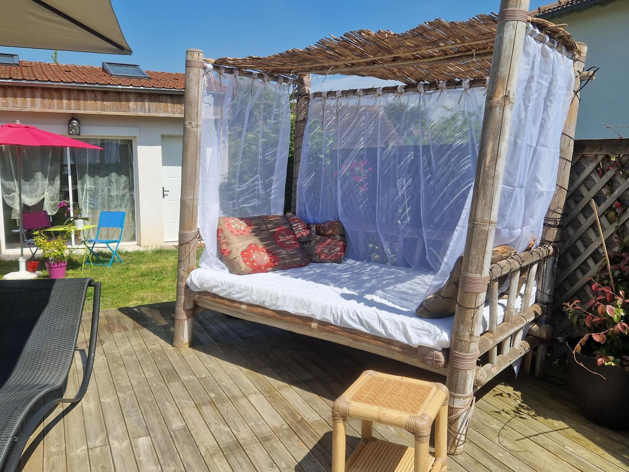 La Serenite Balinaise, Chambre Et Sdb Privee, Jardin , Piscine Et Jacuzzi En Saison, Pres De Chantilly, Parc Asterix Et Cdg Et Paris En 20' Orry-La-Ville Екстериор снимка