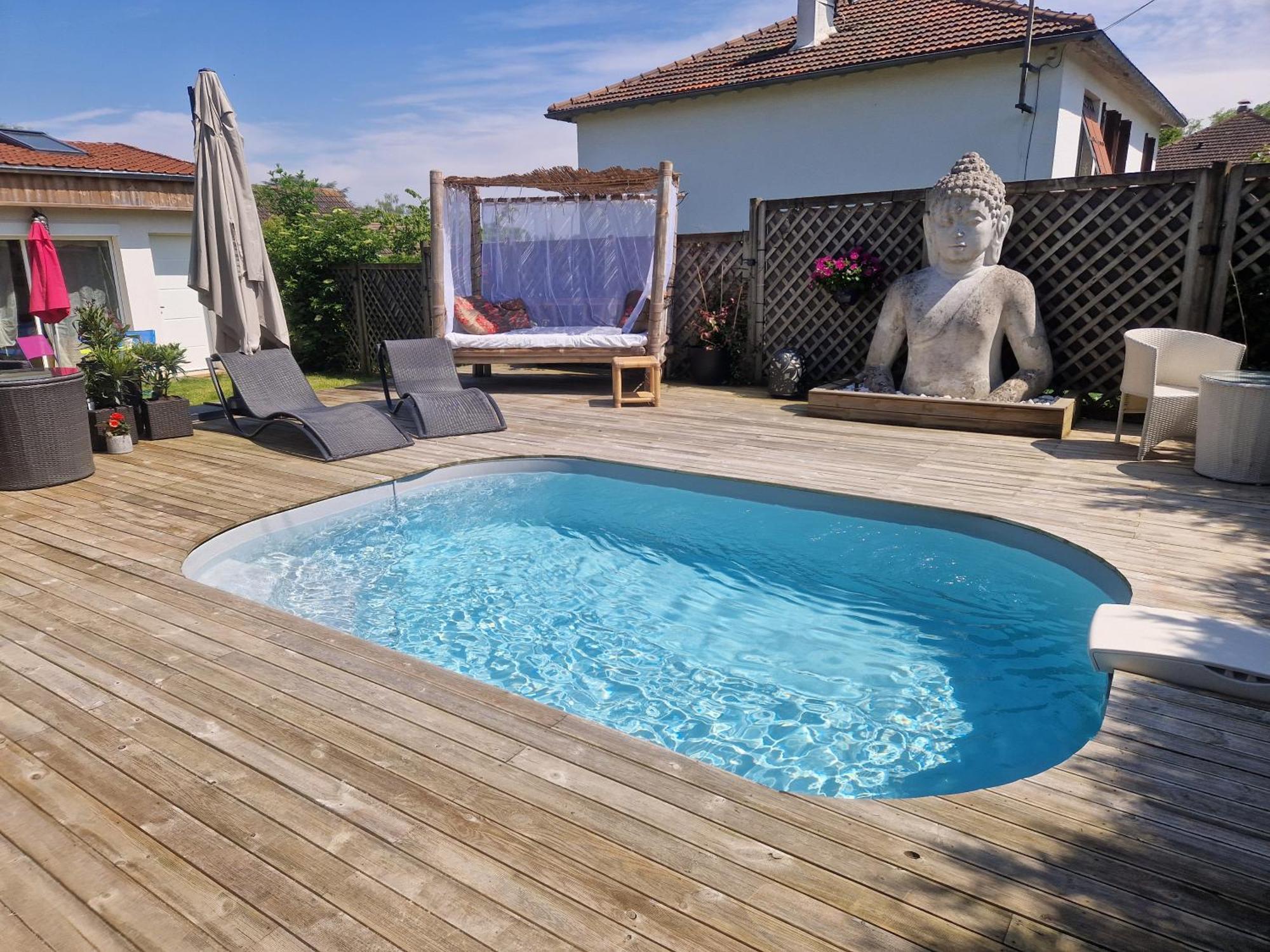 La Serenite Balinaise, Chambre Et Sdb Privee, Jardin , Piscine Et Jacuzzi En Saison, Pres De Chantilly, Parc Asterix Et Cdg Et Paris En 20' Orry-La-Ville Екстериор снимка