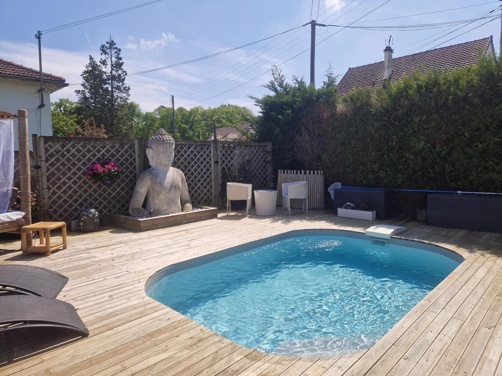 La Serenite Balinaise, Chambre Et Sdb Privee, Jardin , Piscine Et Jacuzzi En Saison, Pres De Chantilly, Parc Asterix Et Cdg Et Paris En 20' Orry-La-Ville Екстериор снимка
